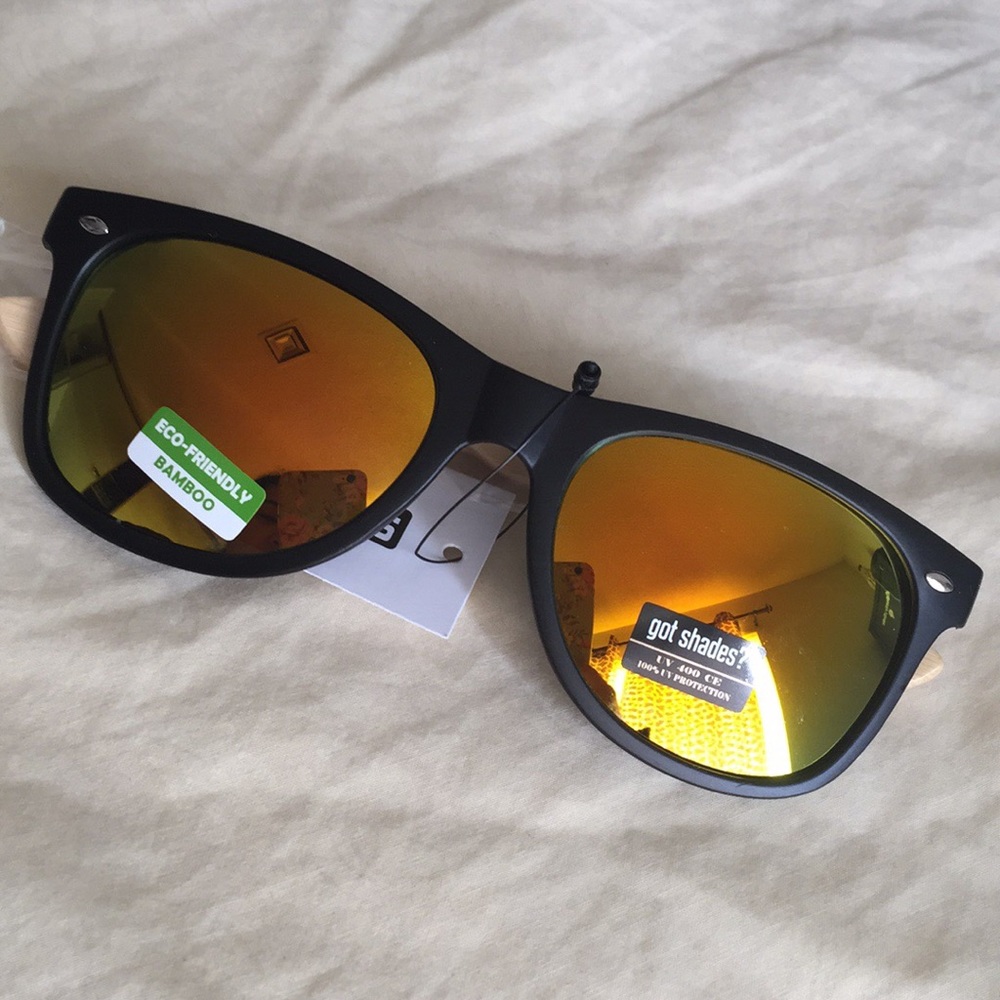 Mens / Womens Eco Friendly Bamboo Sunglasses - Picture 4 of 5